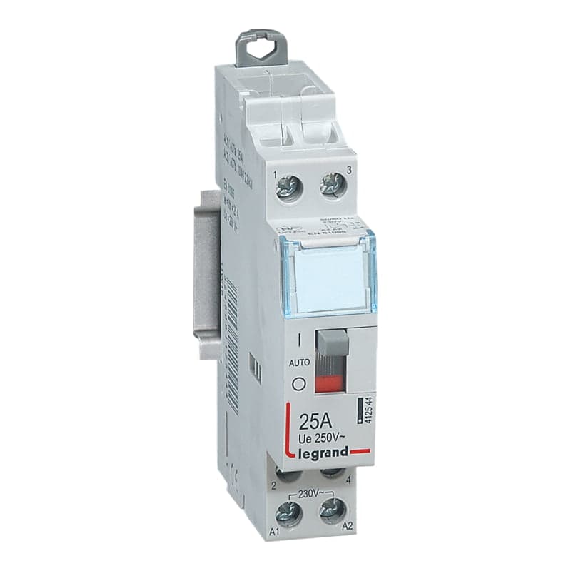 Contactor para alumabrado LEGRAND 412544 · 2NA 25A 230VAC 1 módulo