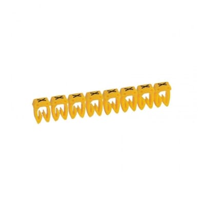 Marcador cab LEGRAND 038353 · 3 CABLES-1.5A 2.5mm² - letra X por unidad