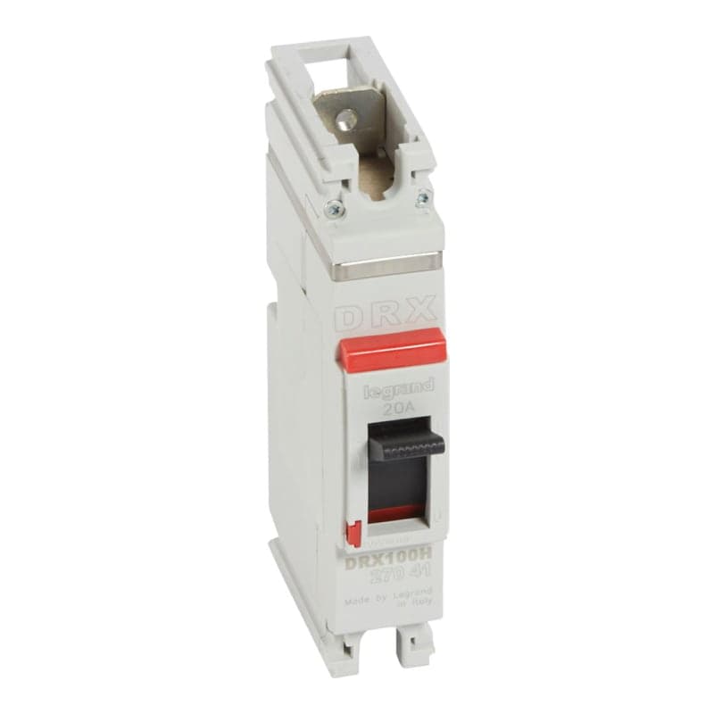 Interruptor termomagnético fijo drx LEGRAND 027041 · 125 1P, 20A, 25kA 220/240VAC