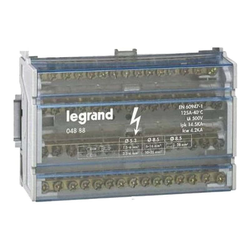 Repartidor bornera seleccionable LEGRAND · 125A (LEGRAND-REPARTIDOR-125A)