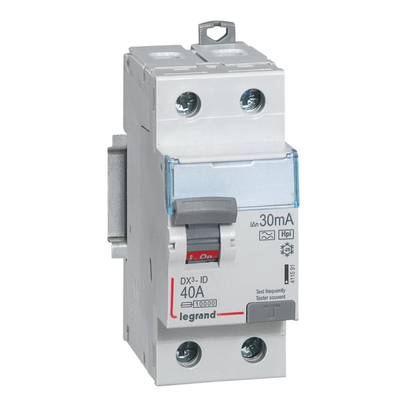 Interruptor diferencial LEGRAND 411591 · 2x40A 30mA. DX3-HPI