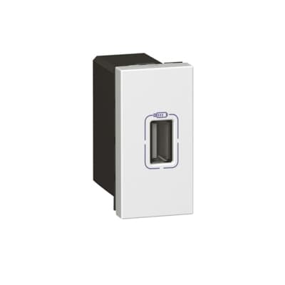 Cargador USB LEGRAND 077591 · para 1 módulo LCS2 Mosaic