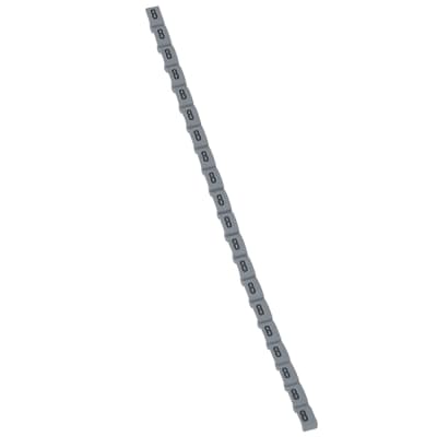 Marcador de número duplix para cables LEGRAND 038408 · número 8 - color gris - por unidad