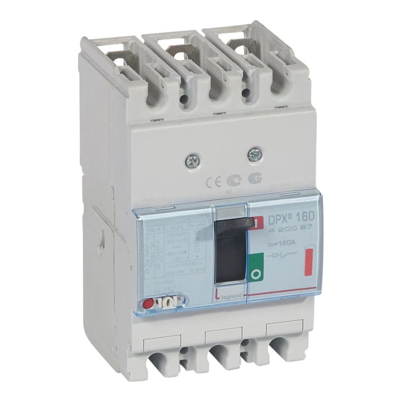Interruptor caja moldeada regulable LEGRAND 420087 · 3x128-160A DPX3 160