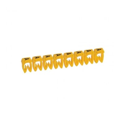 Marcador cab LEGRAND 038330 · 3 CABLES-1.5A 2.5mm² - letra A por unidad