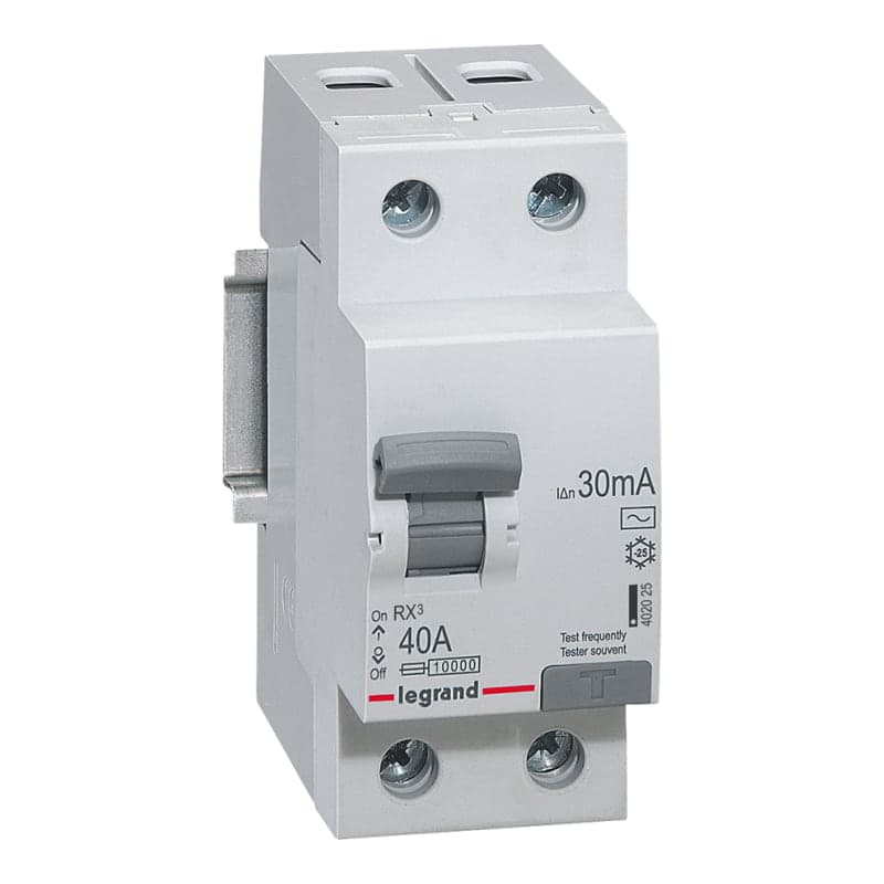 Interruptor diferencial LEGRAND 402025 · RX3 2x40A 30mA tipo AC