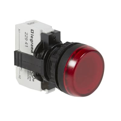Piloto de señalización con LED LEGRAND 023791 · rojo 230VAC