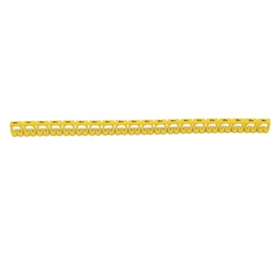 Marcador cab LEGRAND 038234 · 3 para CABLES-4A 6mm²- número 4 amarillo por unidad