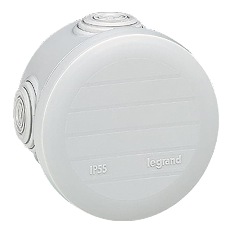 Caja de pase O derivacion de PVC LEGRAND 092002 · PLEXO D=70mm-4 conos