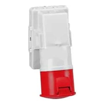 Toma de sobreponer LEGRAND 555255 · 3P+T 32A 250VAC IP44 azul 9H P17