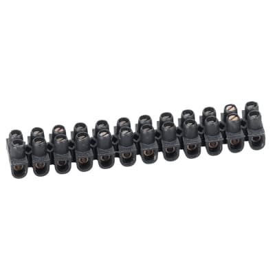 Bornera de regleta LEGRAND 034213 · negro nylbloc 6mm² - 250V