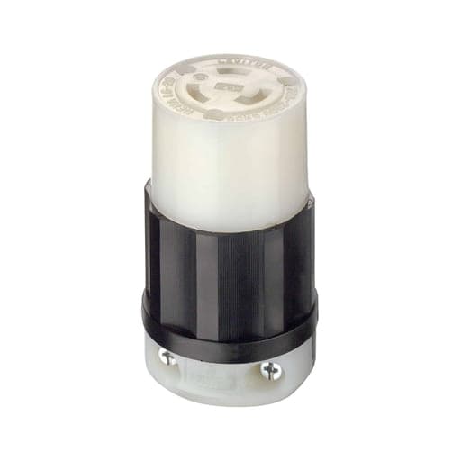 Conector LEVITON 2323 · 2x20A 250V L6 con seguro