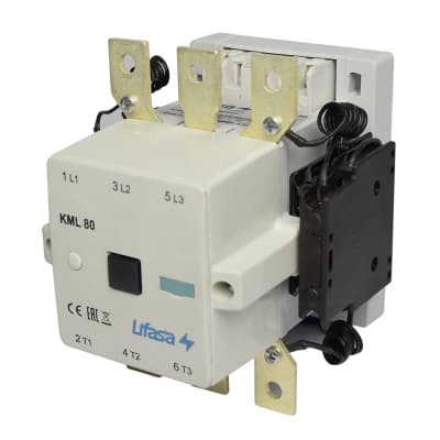 Contactor para condensador LIFASA KML80 · 80kvar 440V 230V