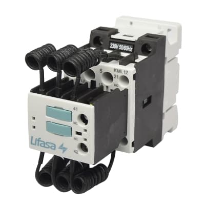 Contactor para condensador LIFASA KML12 · 6.7/12.5kvar 240/440V 230V