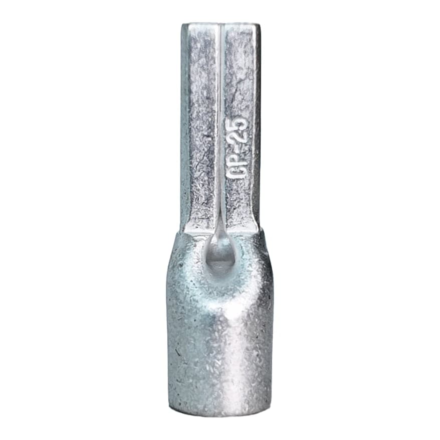 Terminal pin estañado LONGYI CP-25 · 25mm²