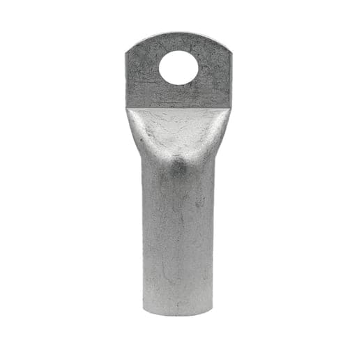 Imagen referencial de la serie: Terminal ojal de cobre estañado LONGYI B-TL400-12 · barril largo 400mm² hueco 12mm