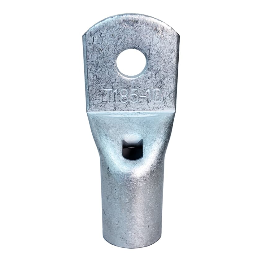 Terminal ojal de compresión estañado LONGYI T185-10 · 185mm² perno M10