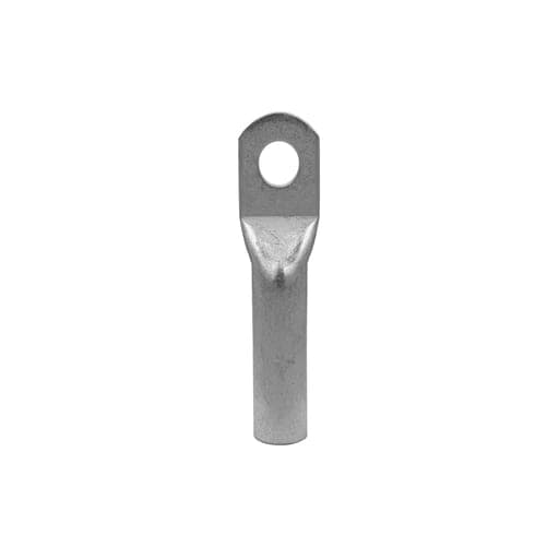 Imagen referencial de la serie: Terminal ojal de cobre estañado LONGYI B-TL10-8 · barril largo 10mm² hueco 8mm