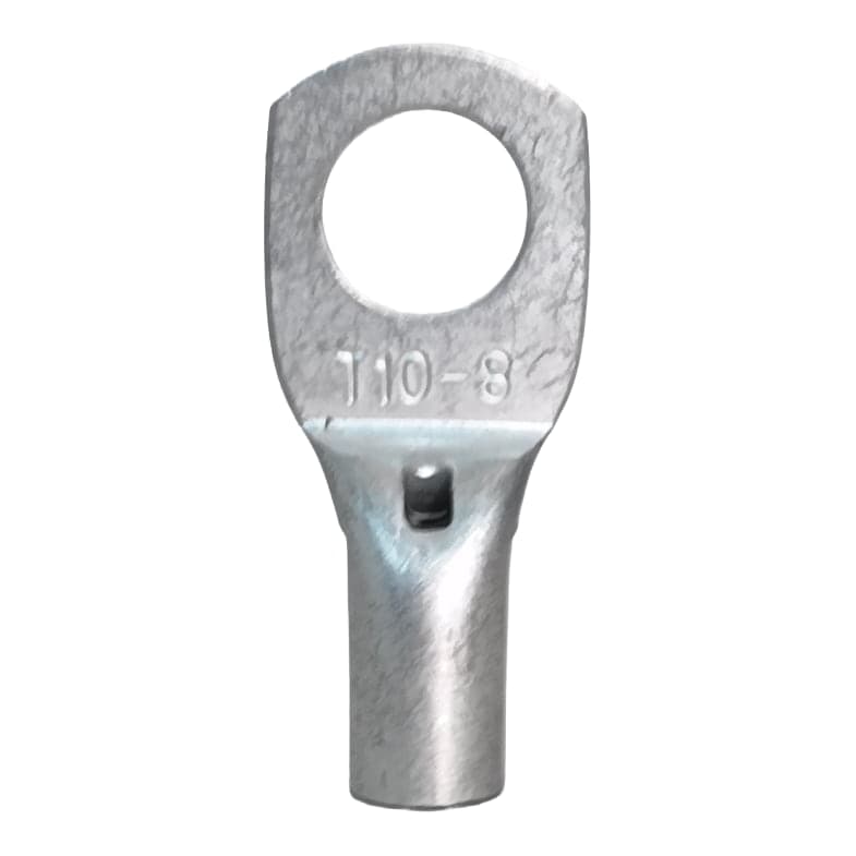 Terminal ojal de compresión estañado LONGYI T10-8 · 10mm² perno M8