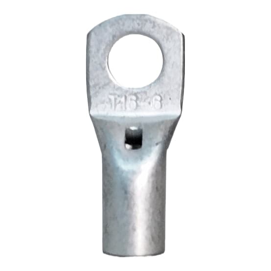 Terminal ojal de compresión estañado LONGYI T16-6 · 16mm² perno M6