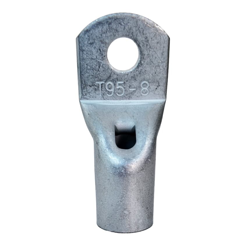 Terminal ojal de compresión estañado LONGYI T95-8 · 95mm² perno M8