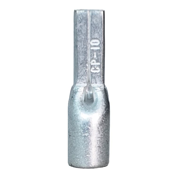 Terminal pin estañado LONGYI CP-10 · 10mm²