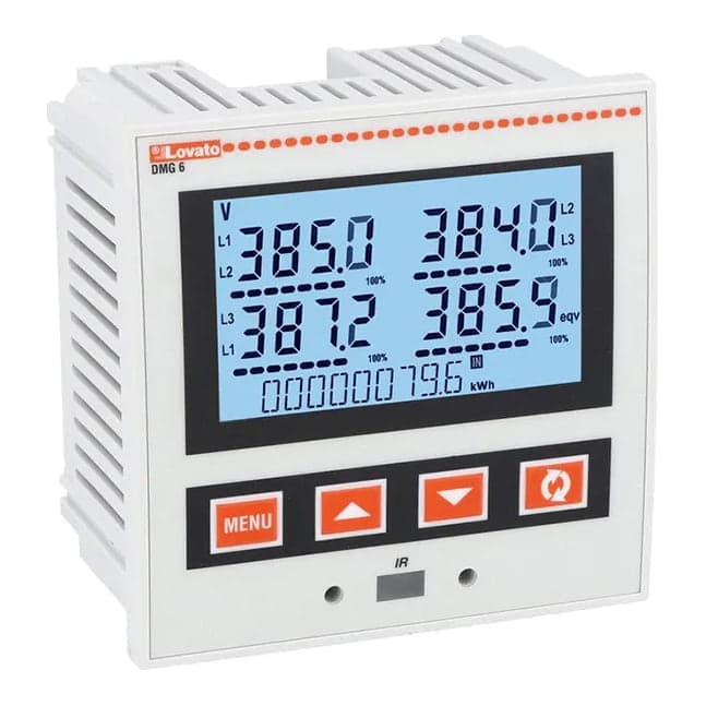 Medidor multifuncion digital LOVATO DMG610 · pantalla LED RS485, dmg 610