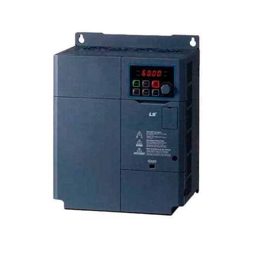 Variador de frec LS ELECTRIC LSLV0022G100-4EONN · trifásico 380..480VAC, 3HP, 5.5A, hd