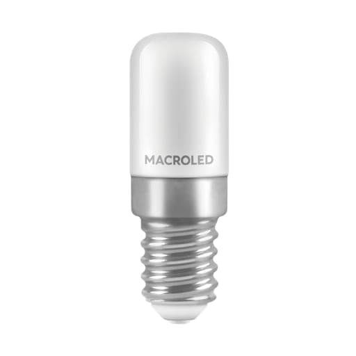 Imagen referencial de la serie: Luz de heladera MACROLED BTF-4-14CW · 4W AC180-240V E14 frio 6500K
