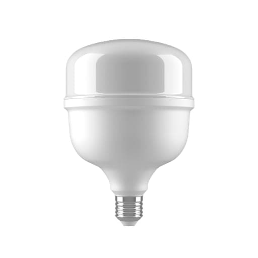 Foco LED tipo botella corta MACROLED C-BAP-40CW · T120 38W E27 185-265VAC luz fría 6500K