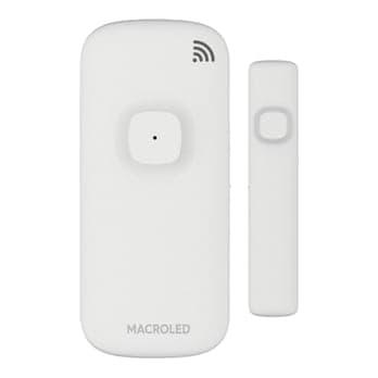 Sensor smart para puertas Y ventanas batería recargable MACROLED SSPV-BL · X USB