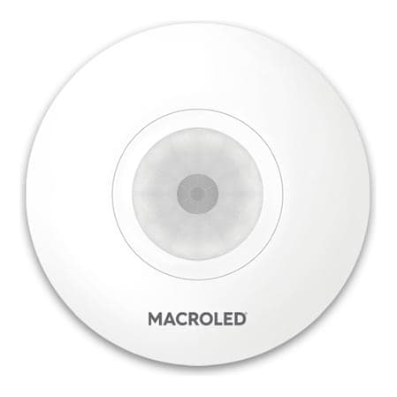Sensor de movimiento techo MACROLED SMTB-360-6M-IP20 · 220-240VAC 1200W max, 6m de alcance