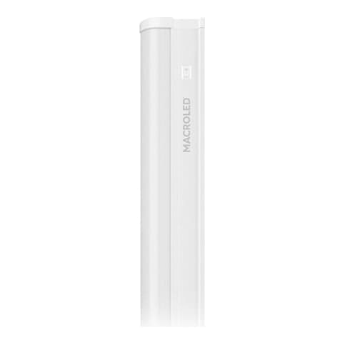 Imagen referencial de la serie: Liston LED MACROLED T5-120-18W-A-CW · T5 PVC interconectable con interruptor -PE- 175-265VAC FP0.95