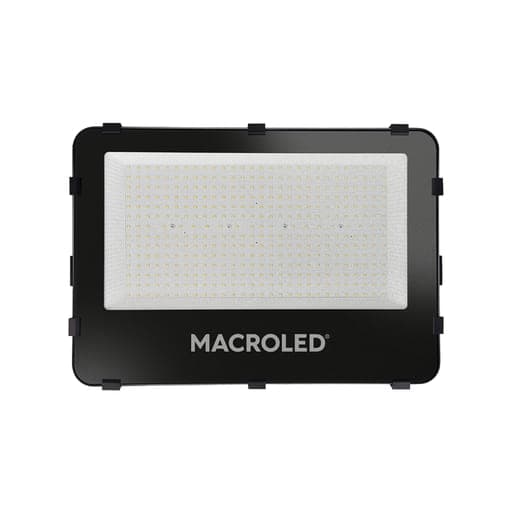 Imagen referencial de la serie: Reflector LED MACROLED EFL-300W-CW · negro 300W 220-240VAC luz fría 6500K IP65