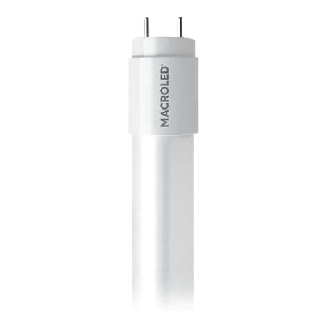 Imagen referencial de la serie: Tubo LED vidrio MACROLED TL-T8120CW · (FLUORESCENTE) 18W 185-265VAC 1200mm luz fría 6000K