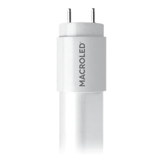 Imagen referencial de la serie: Tubo LED vidrio MACROLED TL-T8060NW · (FLUORESCENTE) 9W 185-265VAC 600mm luz neutra 4500K