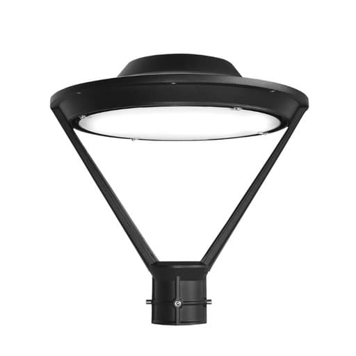 Imagen referencial de la serie: Farola de parque LED MACROLED FPL-100W-CW · 100W luz fría 5700K FP0.95 CRI80 100-240VAC 120L/M IP6