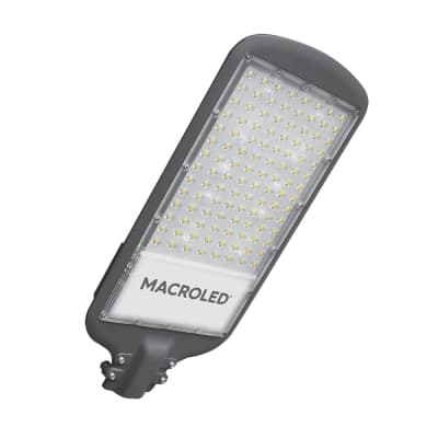 Luminaria LED alumbrado público MACROLED SL-100W-CW · 100W, 100-265VAC, luz fría 5700K FP0.9