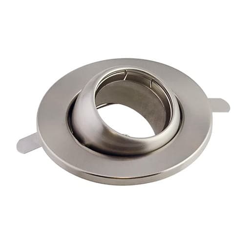 Base spot ojo de buey móvil para dicroico MACROLED AEMOB-MR16-PL-CO · MR16 color plateado