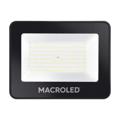 Reflector LED MACROLED EFL-100W-CW · negro 100W 220-240VAC luz fría 6500K IP65
