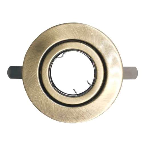 Base spot plano móvil para dicroico MACROLED AEM-MR16-BR-CO · MR16 color bronce