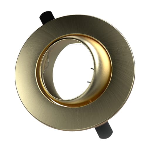 Base spot ojo de buey móvil para dicroico MACROLED AEMOB-MR16-BR-CO · MR16 color bronce