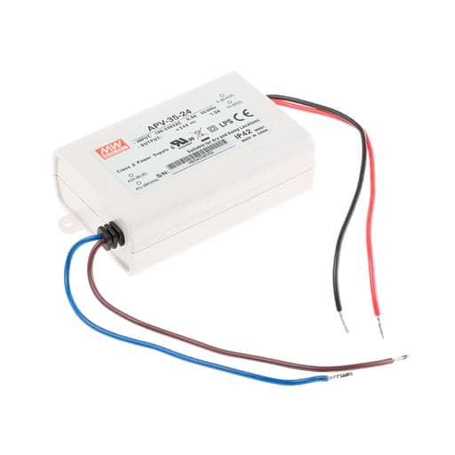 Fuente de alimentación MEAN WELL APV-35-24 · 36W 24V 1.5A CV LED PS