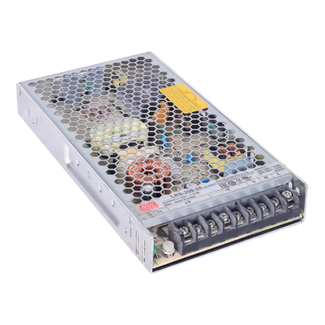 Fuente de alimentación para LED MEAN WELL LRS-200-24 · 211.2W 24VDC 8.8A · IP20