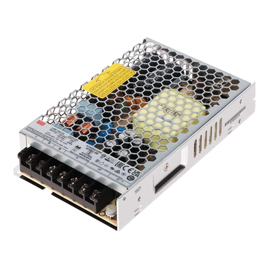 Fuente de alimentación para LED MEAN WELL LRS-150-24 · 150W 24VDC 6.5A · IP20