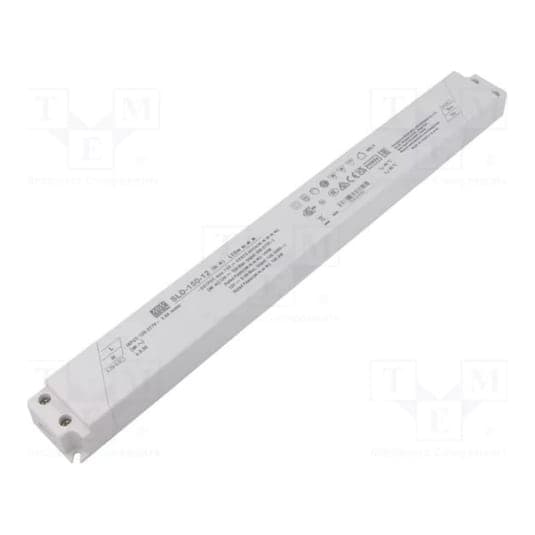 Fuente de alimentación para LED MEAN WELL SLD-150-12 · 150W 12VDC 12.5A in 110-230VAC