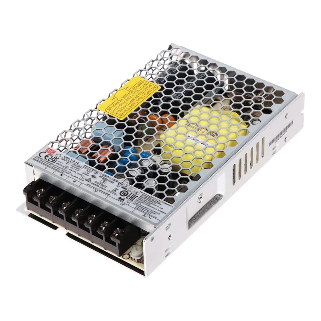 Fuente de alimentación para LED MEAN WELL LRS-150-12 · 150W 12VDC 12.5A · IP20