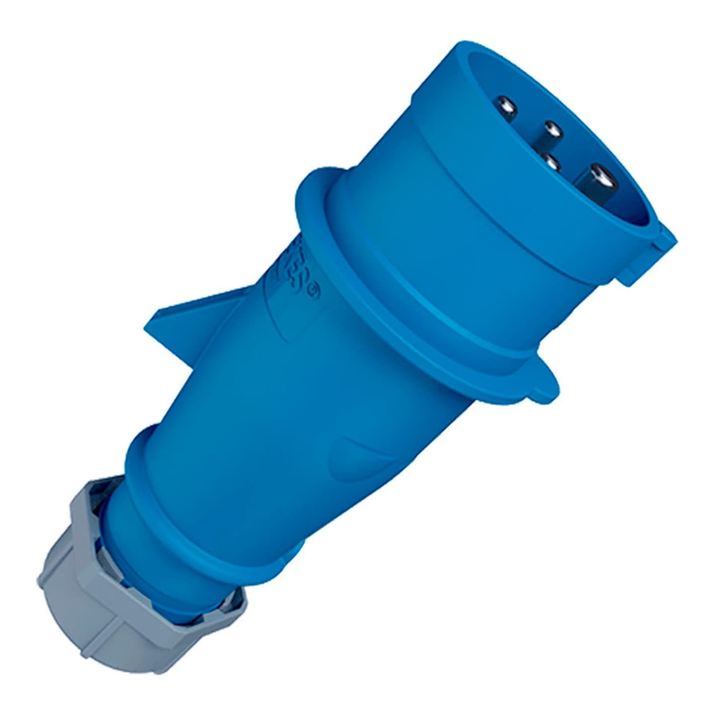 Enchufe MENNEKES 251 · 16A 3P+T 250V azul 9H IP44