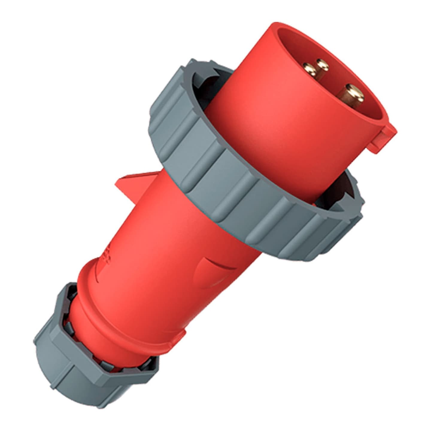 Enchufe MENNEKES 279 · 16A 2P+T 415V rojo 9H IP67