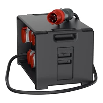 Tablero portátil MENNEKES 9501140-M · negro mobile distribuidor IP67-25 / 40°Con componentes